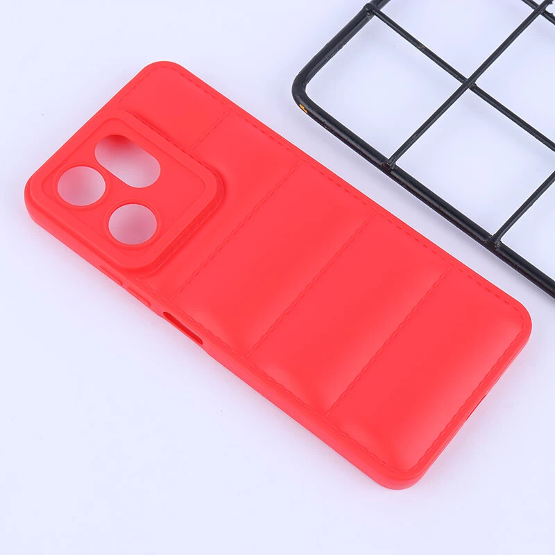 قاب پافر ژله ای شیائومی Redmi 13C / Poco C65 محافظ لنزدار