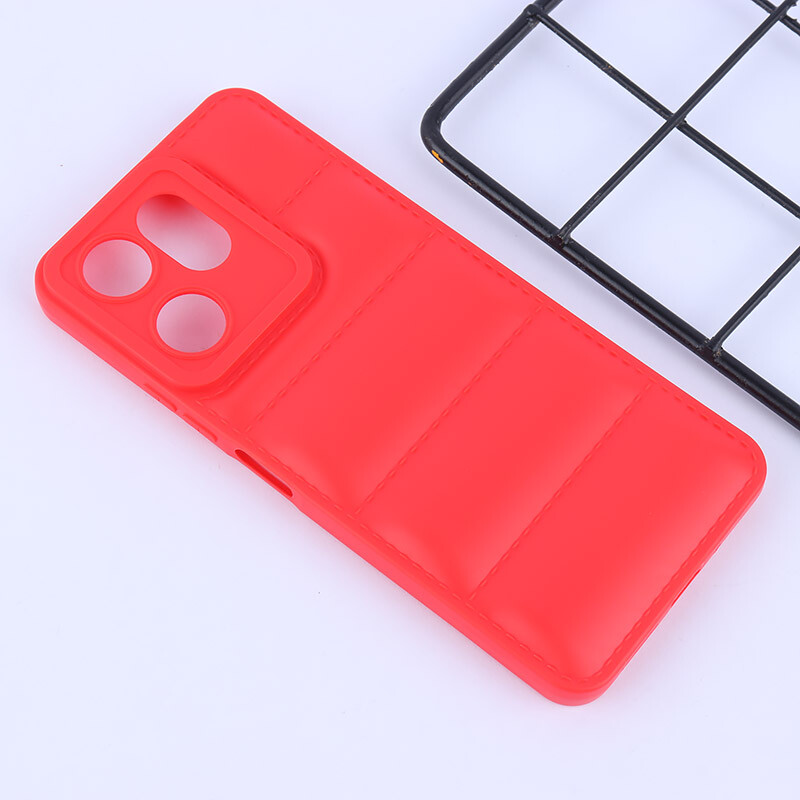 قاب پافر ژله ای شیائومی Redmi 13C / Poco C65 محافظ لنزدار