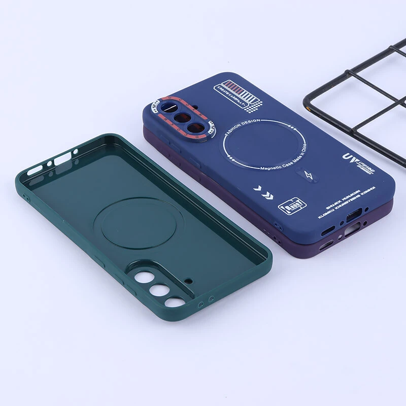 قاب ژله ای Dcokm سامسونگ Galaxy A56 طرح مگ سیف محافظ لنزدار