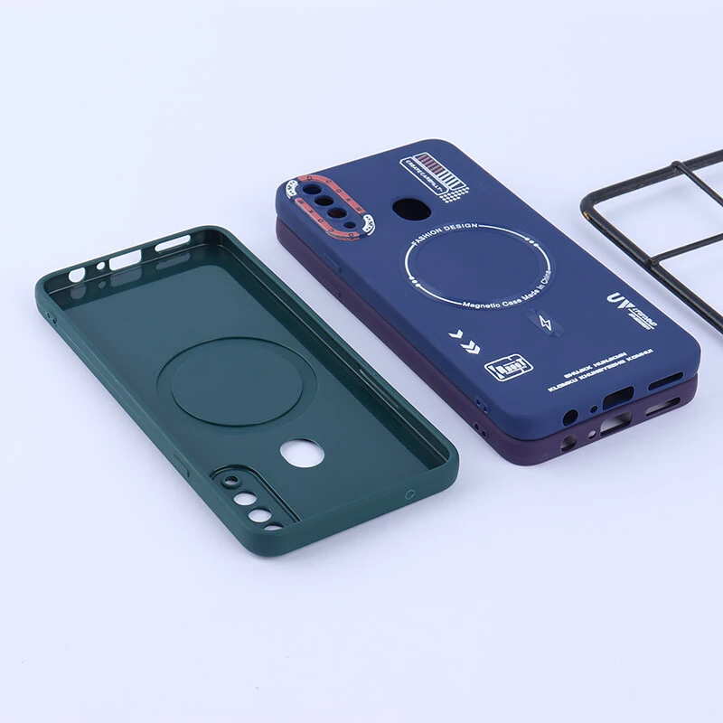 قاب ژله ای Dcokm سامسونگ Galaxy A20s طرح مگ سیف محافظ لنزدار