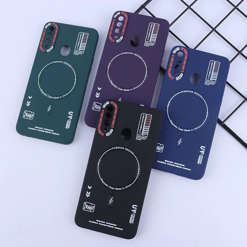 قاب ژله ای Dcokm سامسونگ Galaxy A20s طرح مگ سیف محافظ لنزدار