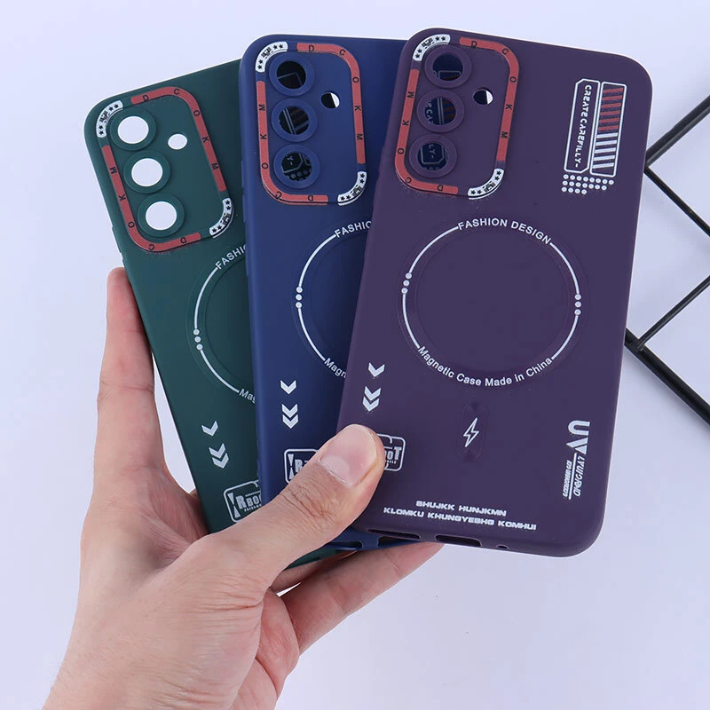 قاب ژله ای Dcokm سامسونگ Galaxy A54 طرح مگ سیف محافظ لنزدار