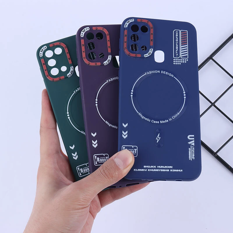 قاب ژله ای Dcokm سامسونگ Galaxy M31 طرح مگ سیف محافظ لنزدار