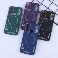 قاب ژله ای Dcokm شیائومی Redmi Note 8 طرح مگ سیف محافظ لنزدار