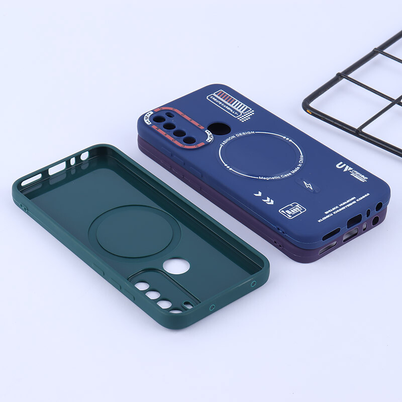 قاب ژله ای Dcokm شیائومی Redmi Note 8 طرح مگ سیف محافظ لنزدار