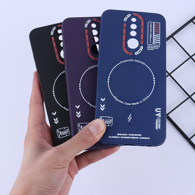 قاب ژله ای Dcokm شیائومی Redmi 8 طرح مگ سیف محافظ لنزدار