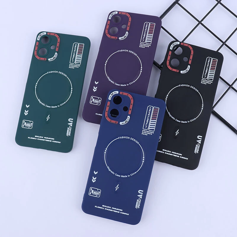 قاب ژله ای Dcokm سامسونگ Galaxy A06 طرح مگ سیف محافظ لنزدار