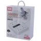 چند راهی 4 خانه ارلدام ES-SC05 با کابل 2 متری + شارژر USB و Type-C