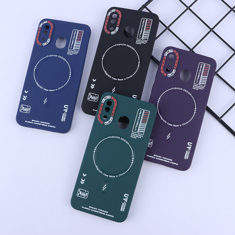 قاب ژله ای Dcokm سامسونگ Galaxy A20 / A30 طرح مگ سیف محافظ لنزدار