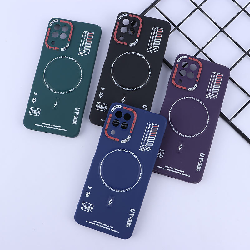 قاب ژله ای Dcokm سامسونگ Galaxy A22 4G / M22 / M32 4G طرح مگ سیف محافظ لنزدار