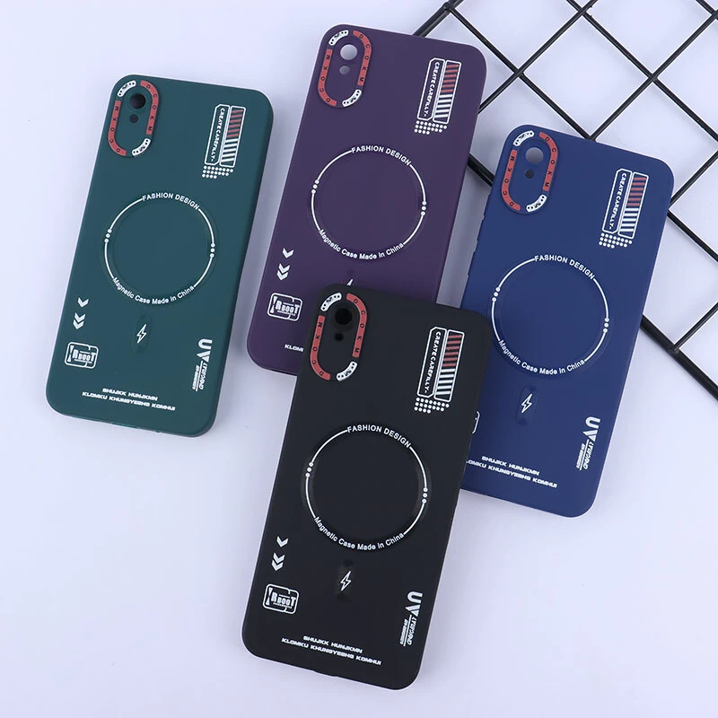 قاب ژله ای Dcokm شیائومی Redmi 9A طرح مگ سیف محافظ لنزدار