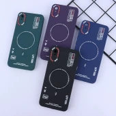 قاب ژله ای Dcokm شیائومی Redmi 9A طرح مگ سیف محافظ لنزدار