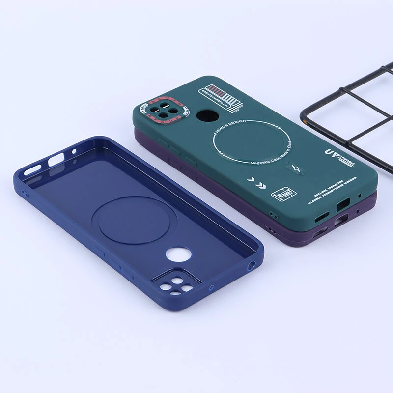 قاب ژله ای Dcokm شیائومی Redmi 9C طرح مگ سیف محافظ لنزدار