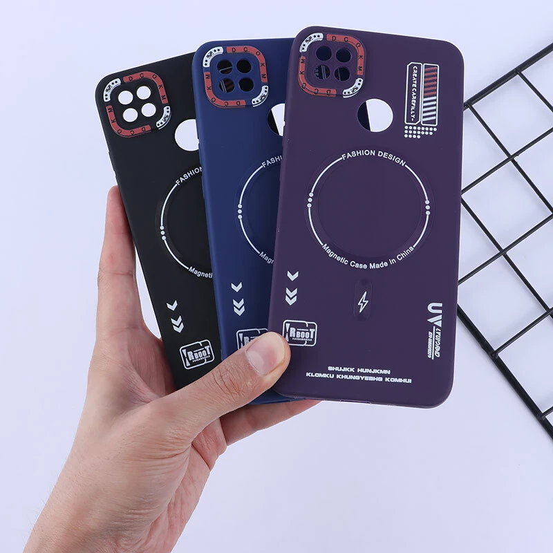 قاب ژله ای Dcokm شیائومی Redmi 9C طرح مگ سیف محافظ لنزدار