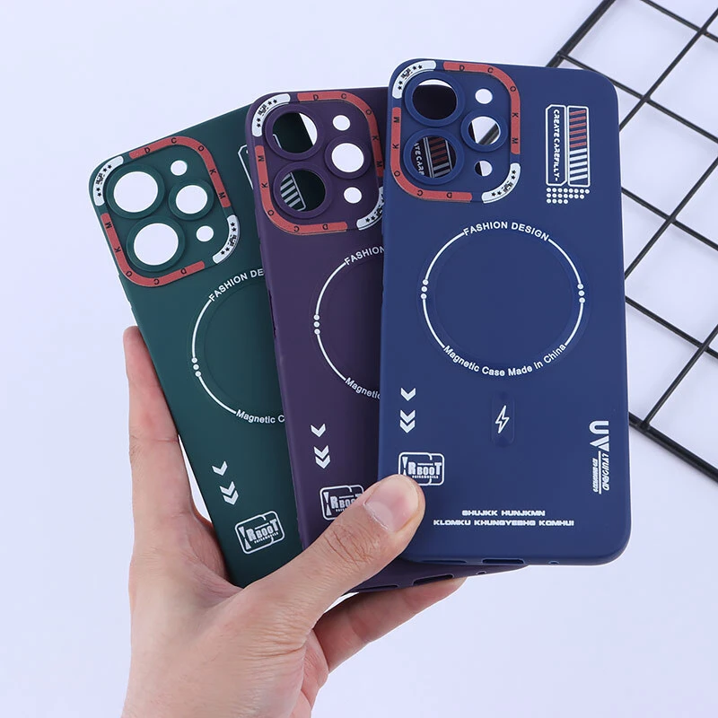 قاب ژله ای Dcokm شیائومی Redmi 12 طرح مگ سیف محافظ لنزدار