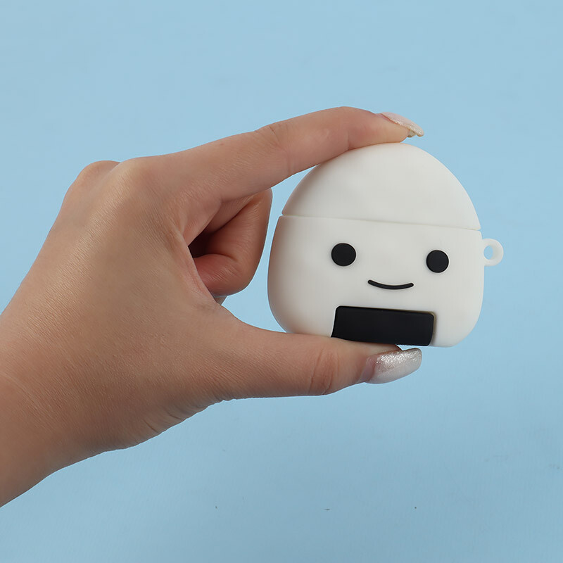 کاور سیلیکونی عروسکی ایرپاد 3 طرح Rice Ball