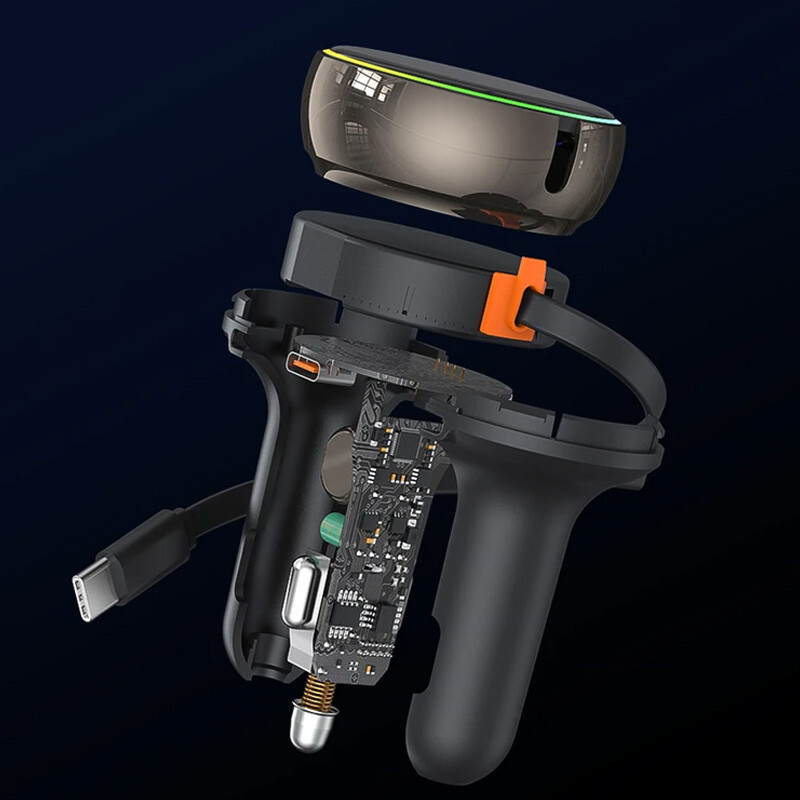 شارژر فندکی فست شارژ Hiska HCC-337 3A QC3.0 PD 45W