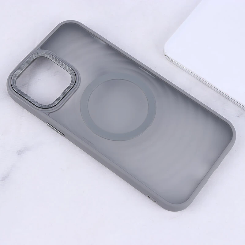 قاب مگ سیف آیفون iPhone 13 / 14 پشت مات طرح موج