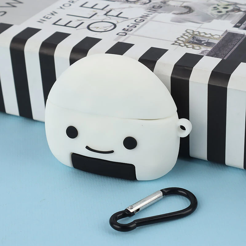 کاور سیلیکونی عروسکی ایرپاد پرو طرح Rice Ball