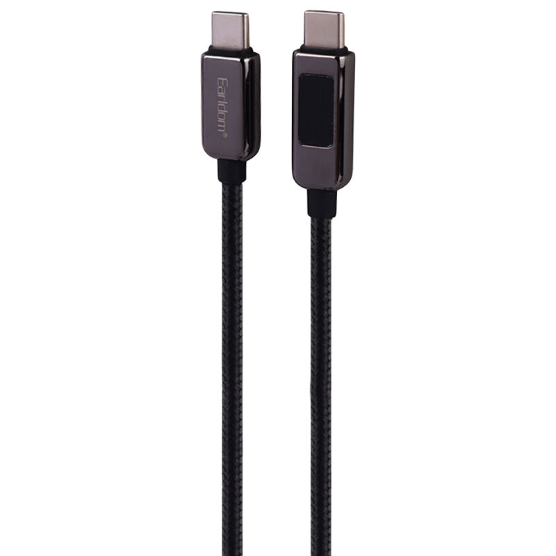 کابل تبدیل فست شارژ Earldom EC-146C Type-C to Type-C 60W 1m