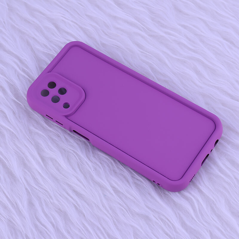قاب سولید سامسونگ Galaxy A12 / M12 محافظ لنزدار