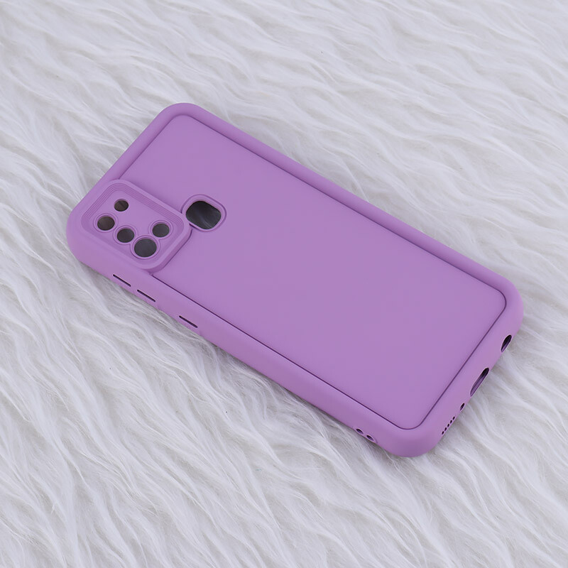 قاب سولید سامسونگ Galaxy A21s محافظ لنزدار