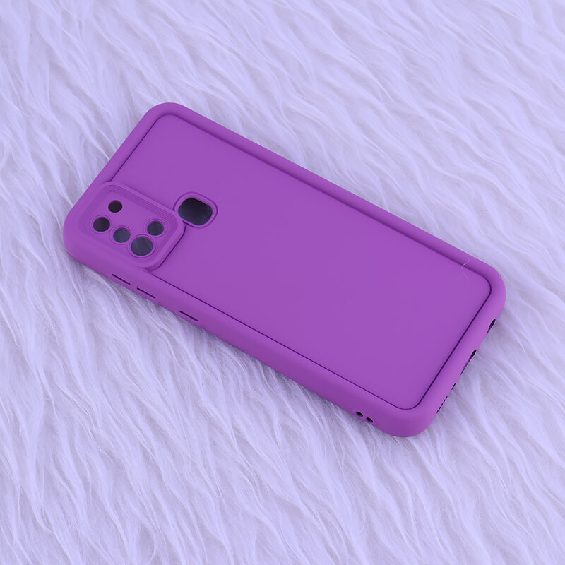 قاب سولید سامسونگ Galaxy A21s محافظ لنزدار