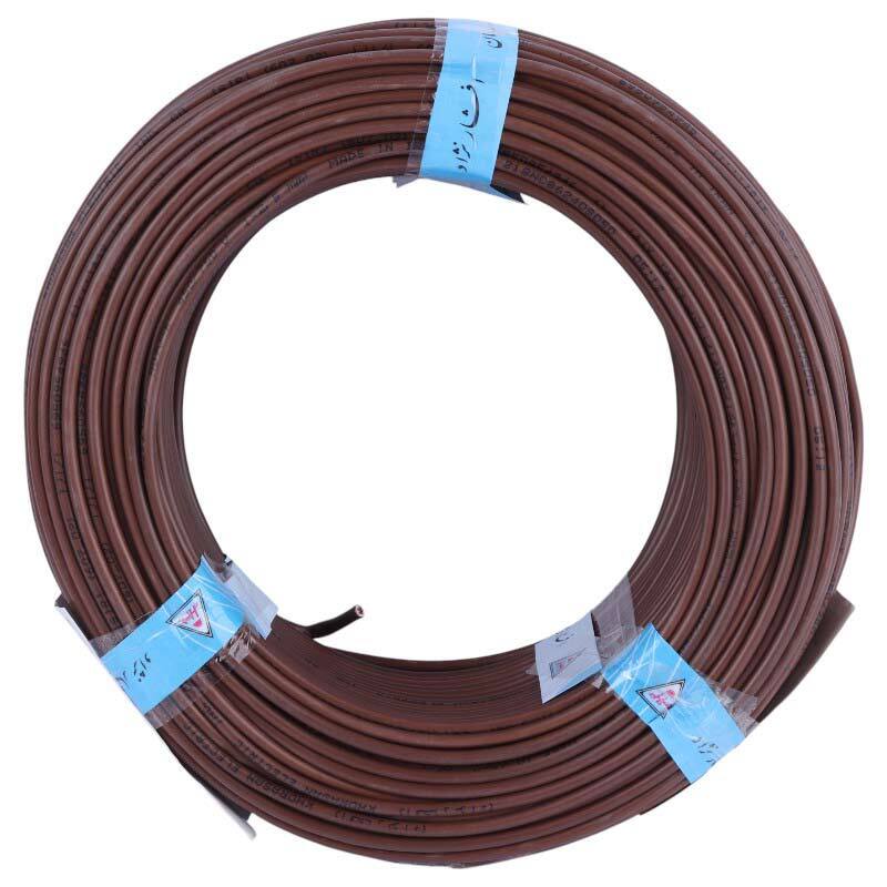 سیم برق افشان 2.5*1 خراسان افشارنژاد حلقه 100 متری