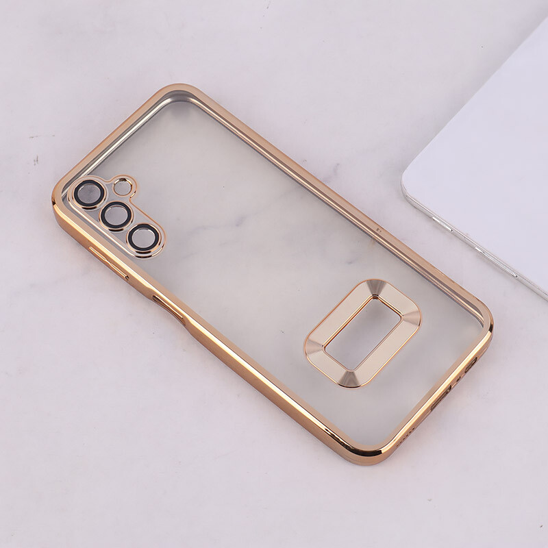 قاب شفاف سامسونگ Galaxy A14 4G / A14 5G محافظ لنزدار دور براق