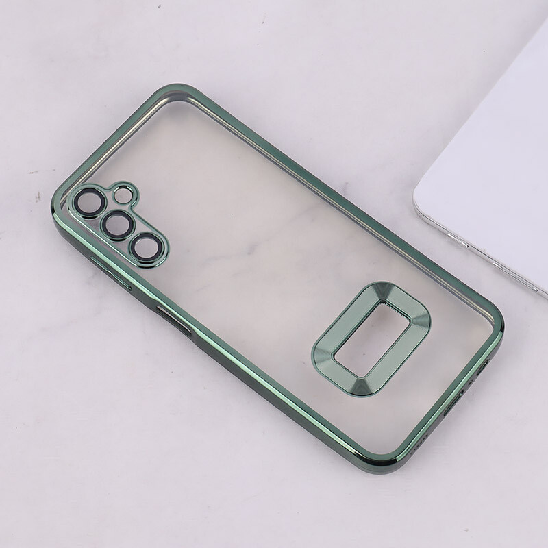 قاب شفاف سامسونگ Galaxy A14 4G / A14 5G محافظ لنزدار دور براق