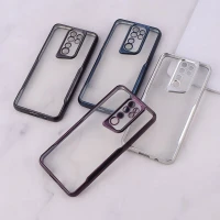 قاب ژله ای شفاف شیائومی Redmi Note 8 Pro طرح تیتانیوم محافظ لنزدار