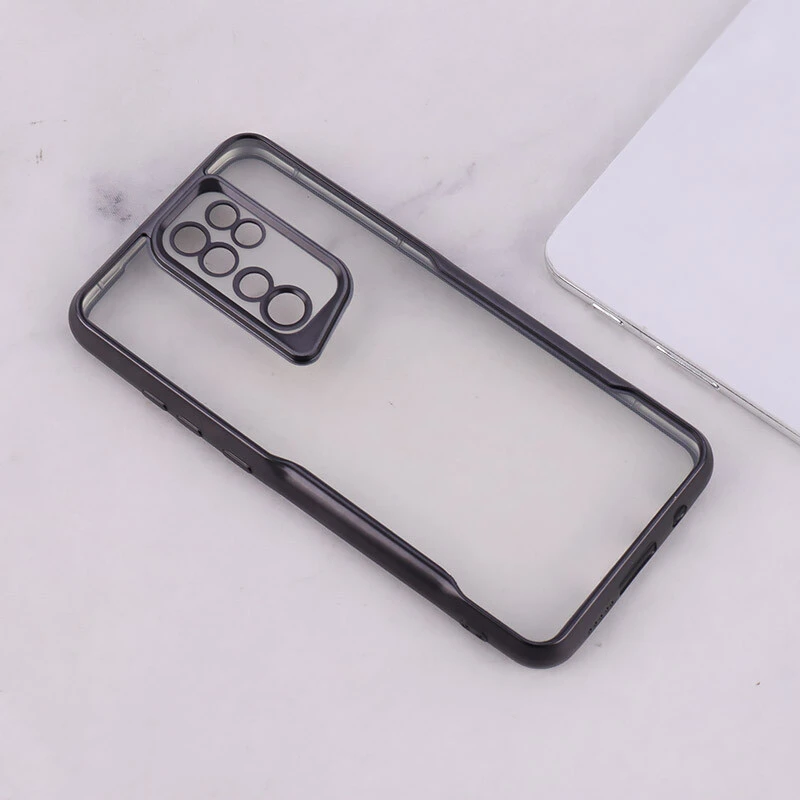 قاب ژله ای شفاف شیائومی Redmi Note 8 Pro طرح تیتانیوم محافظ لنزدار