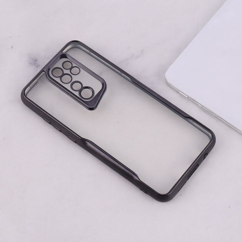 قاب ژله ای شفاف شیائومی Redmi Note 8 Pro طرح تیتانیوم محافظ لنزدار