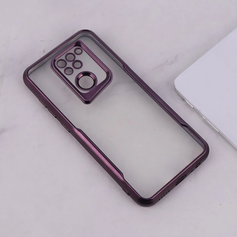 قاب ژله ای شفاف شیائومی Redmi Note 9 / Redmi 10x 4G طرح تیتانیوم محافظ لنزدار