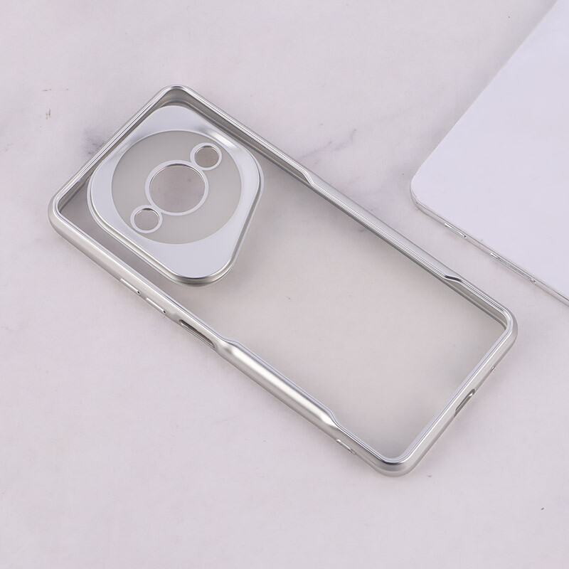 قاب ژله ای شفاف شیائومی Redmi A3 / A3X طرح تیتانیوم محافظ لنزدار