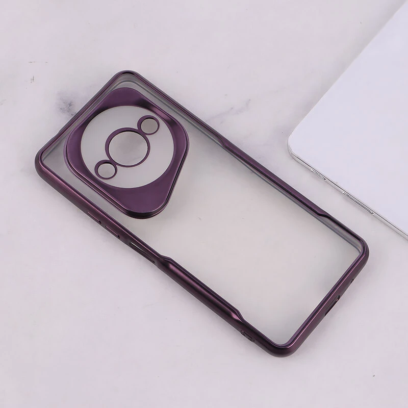 قاب ژله ای شفاف شیائومی Redmi A3 / A3X / Poco C61 طرح تیتانیوم محافظ لنزدار