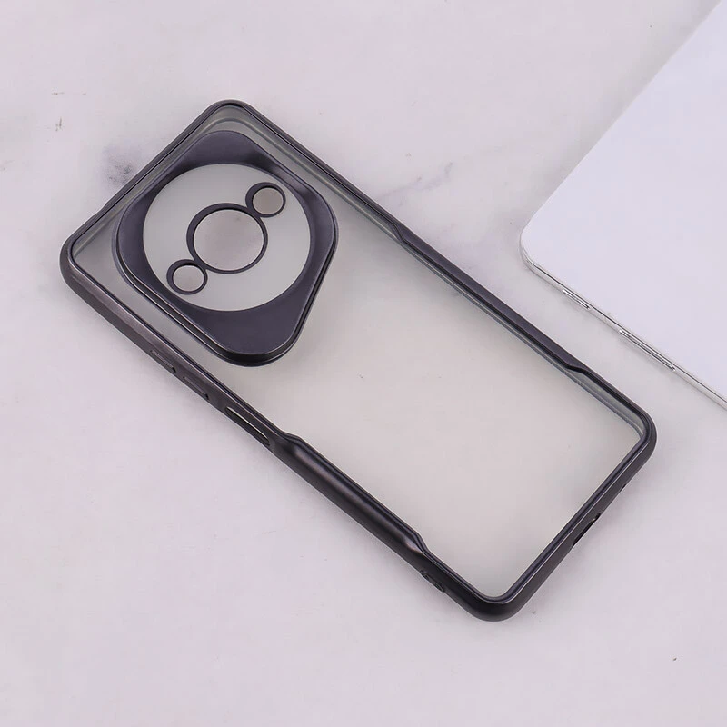 قاب ژله ای شفاف شیائومی Redmi A3 / A3X / Poco C61 طرح تیتانیوم محافظ لنزدار