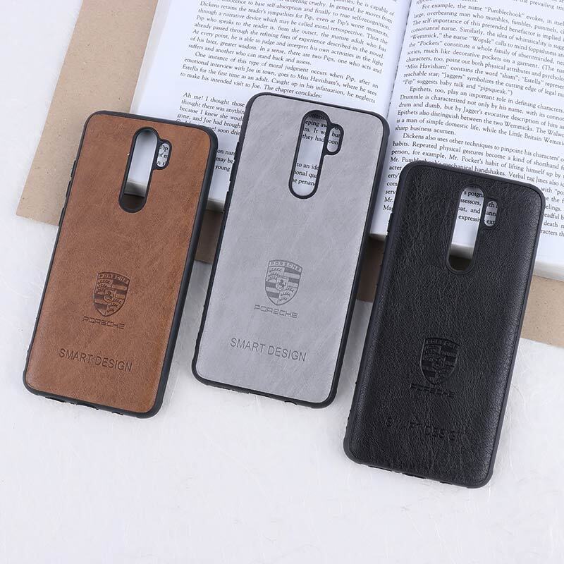 قاب چرمی Smart Design شیائومی Redmi Note 8 Pro طرح Porsche