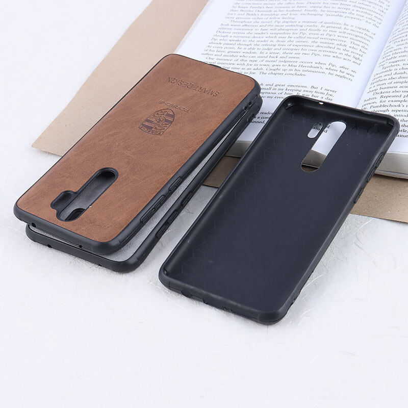 قاب چرمی Smart Design شیائومی Redmi Note 8 Pro طرح Porsche