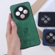 قاب چرمی Smart Design شیائومی Redmi 14C / Poco C75 طرح Porsche محافظ لنزدار