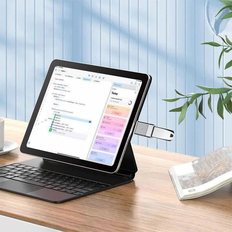 تبدیل USB OTG به Lightning هیسکا H10