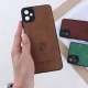 قاب چرمی Smart Design سامسونگ Galaxy A05 طرح Porsche محافظ لنزدار