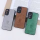 قاب چرمی Smart Design سامسونگ Galaxy A14 4G / A14 5G طرح Porsche محافظ لنزدار