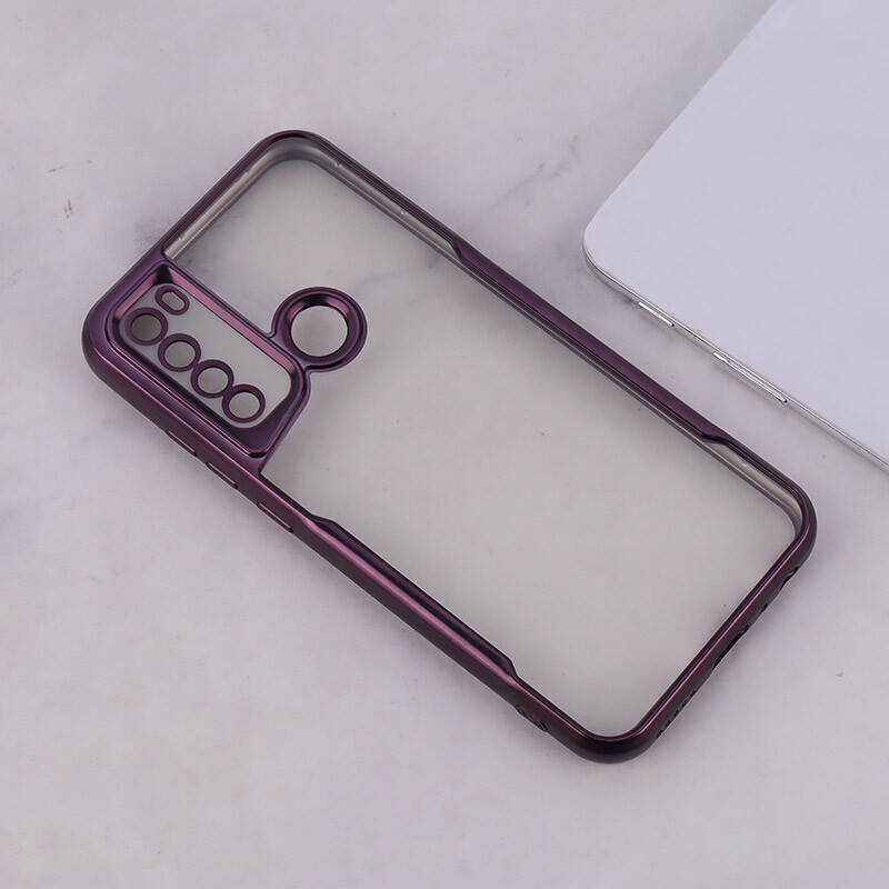 قاب ژله ای شفاف شیائومی Redmi Note 8 طرح تیتانیوم محافظ لنزدار