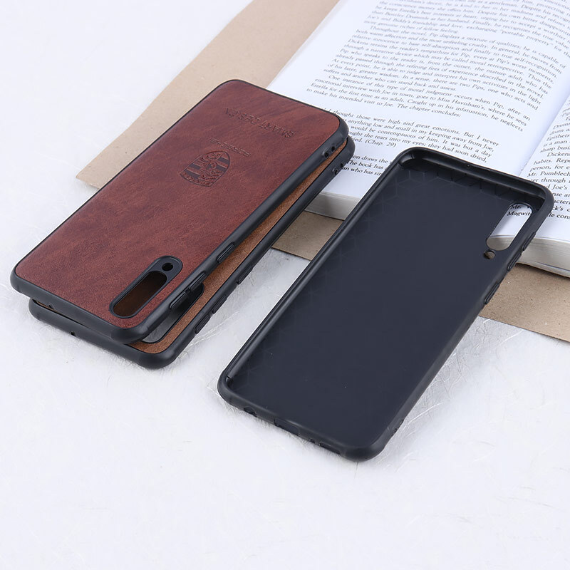 قاب چرمی Smart Design سامسونگ Galaxy A30s / A50 / A50s طرح Porsche