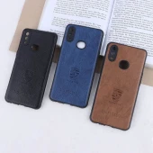 قاب چرمی Smart Design سامسونگ Galaxy A10s طرح Porsche محافظ لنزدار