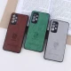 قاب چرمی Smart Design سامسونگ Galaxy A32 4G طرح Porsche محافظ لنزدار