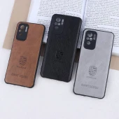 قاب چرمی Smart Design شیائومی Redmi Note 10 4G / 10s طرح Porsche محافظ لنزدار