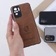 قاب چرمی Smart Design شیائومی Redmi Note 10 4G / 10s طرح Porsche محافظ لنزدار