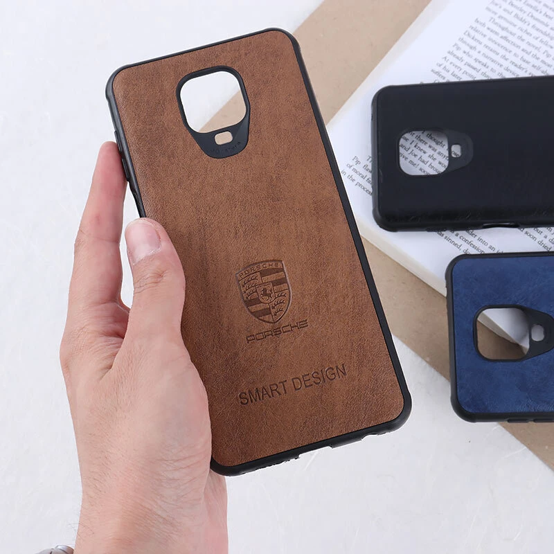 قاب چرمی Smart Design شیائومی Redmi Note 9S / Note 9 Pro / Note 10 Lite طرح Porsche